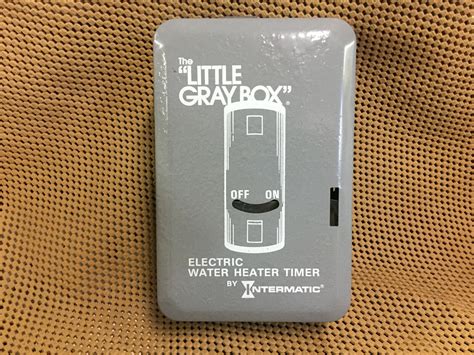 little gray box water heater